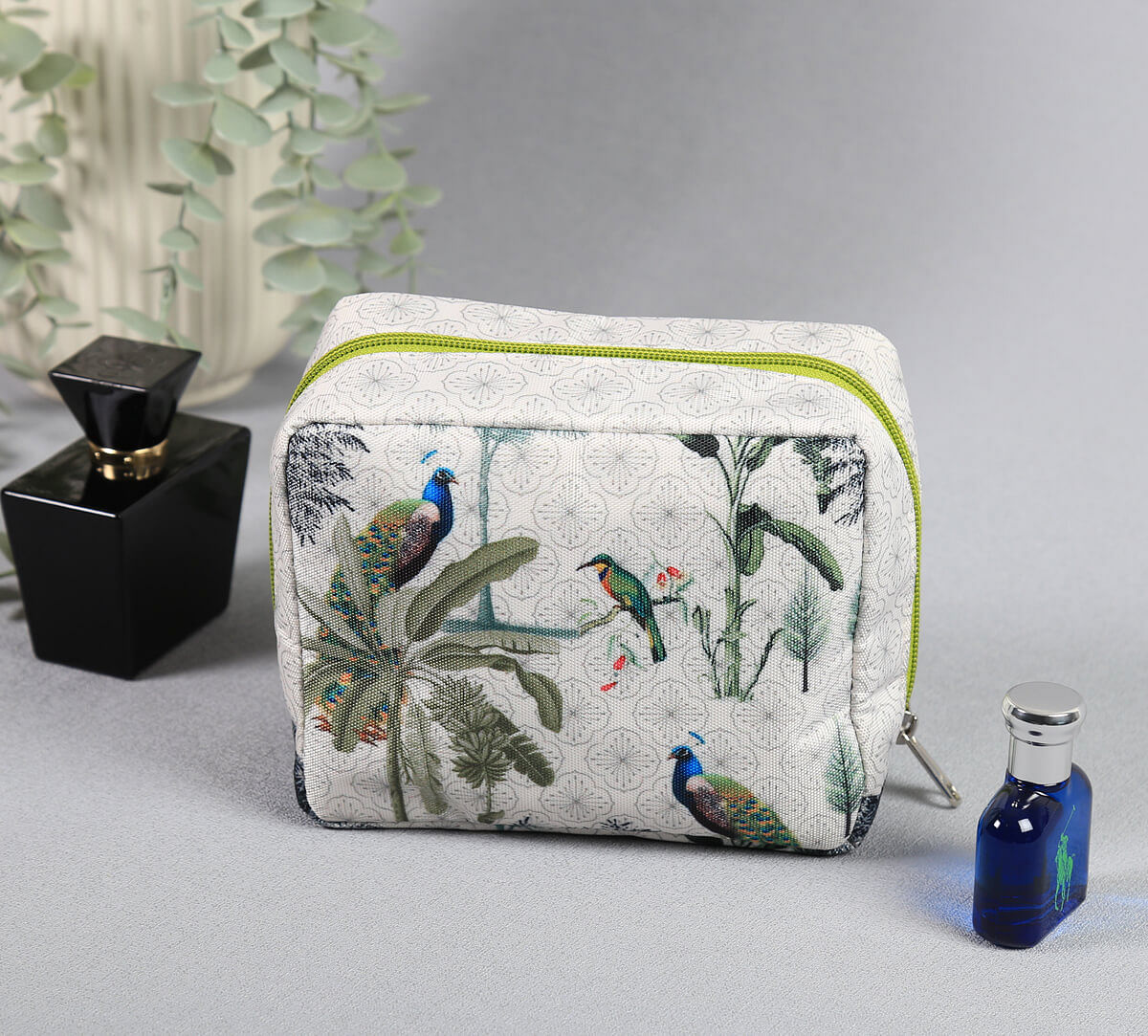 India Circus by Krsnaa Mehta Peacock Throne Paradise Travel Pouch
