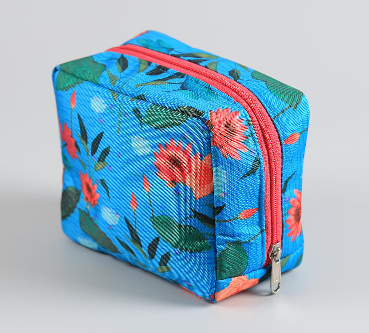 India Circus by Krsnaa Mehta Blossomy Mosaic Travel Pouch
