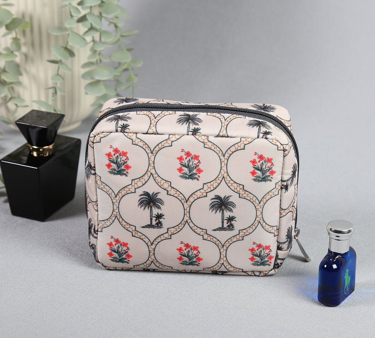India Circus by Krsnaa Mehta Tropic Tryst Travel Pouch