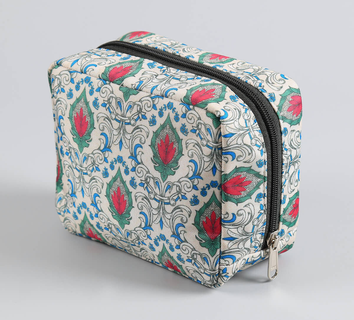 India Circus by Krsnaa Mehta Rosebuds of Damask Travel Pouch