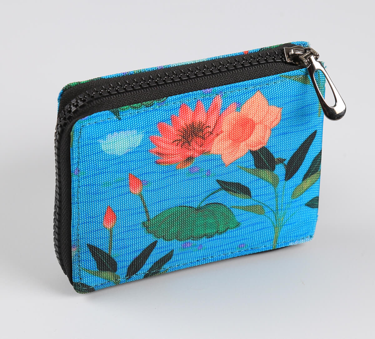 India Circus by Krsnaa Mehta Blossomy Mosaic Square Wallet