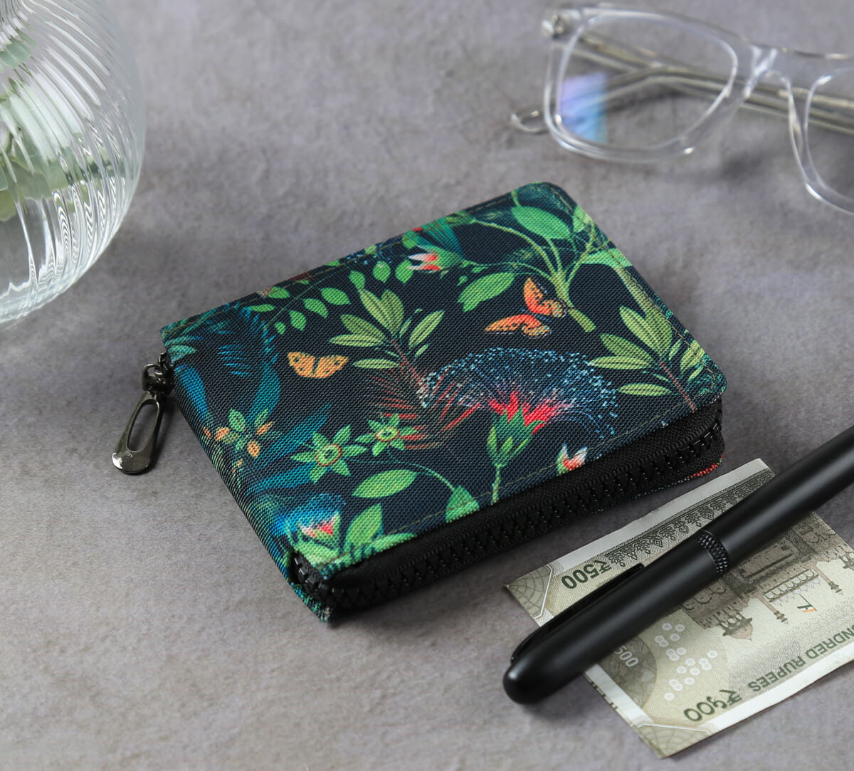 India Circus by Krsnaa Mehta Magical Moore Square Wallet