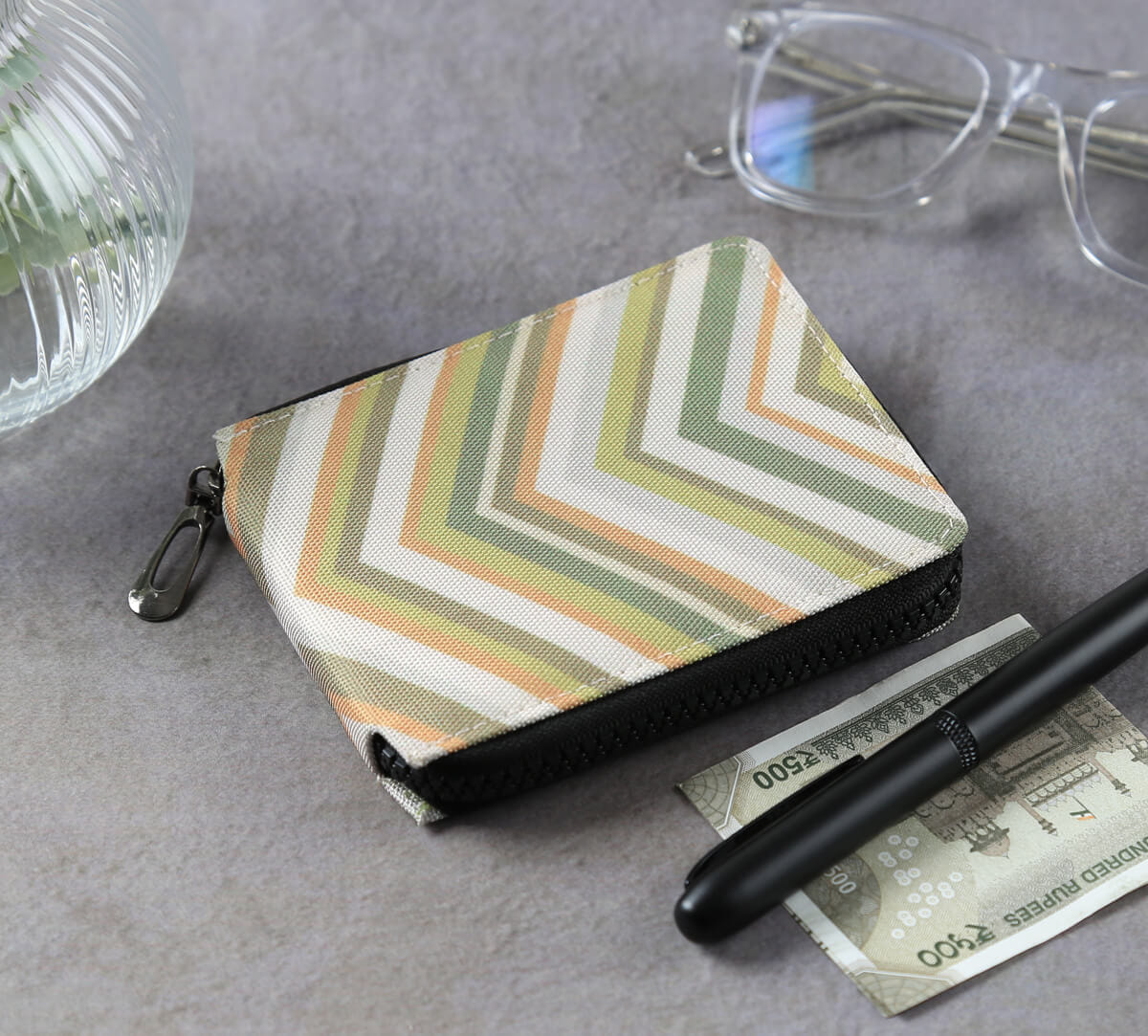 India Circus by Krsnaa Mehta Hills and Dunes Square Wallet