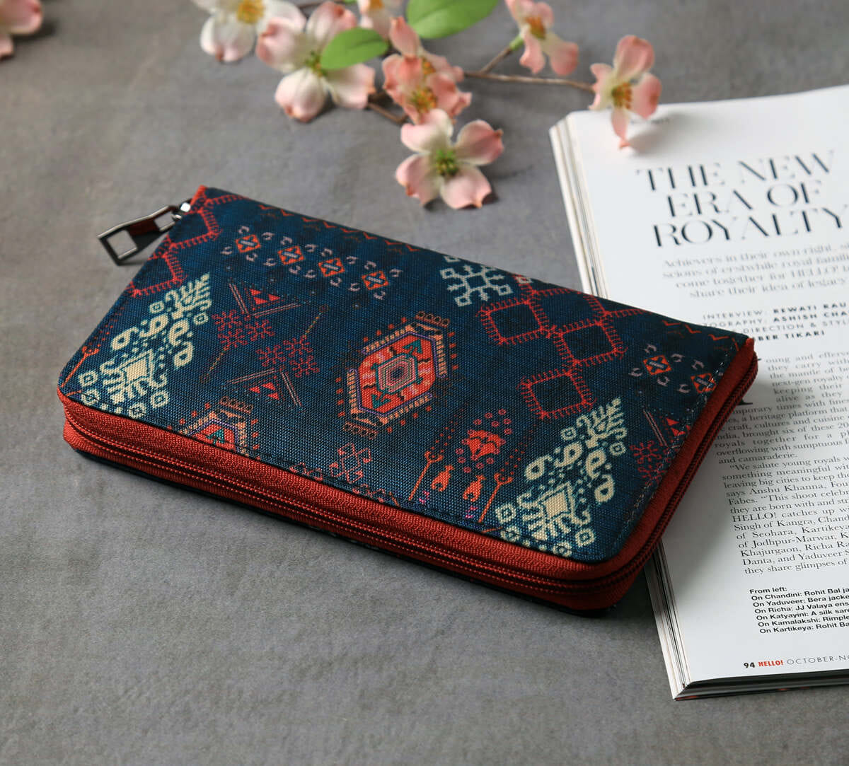 India Circus by Krsnaa Mehta Enchanting Mirage Zipper Wallet