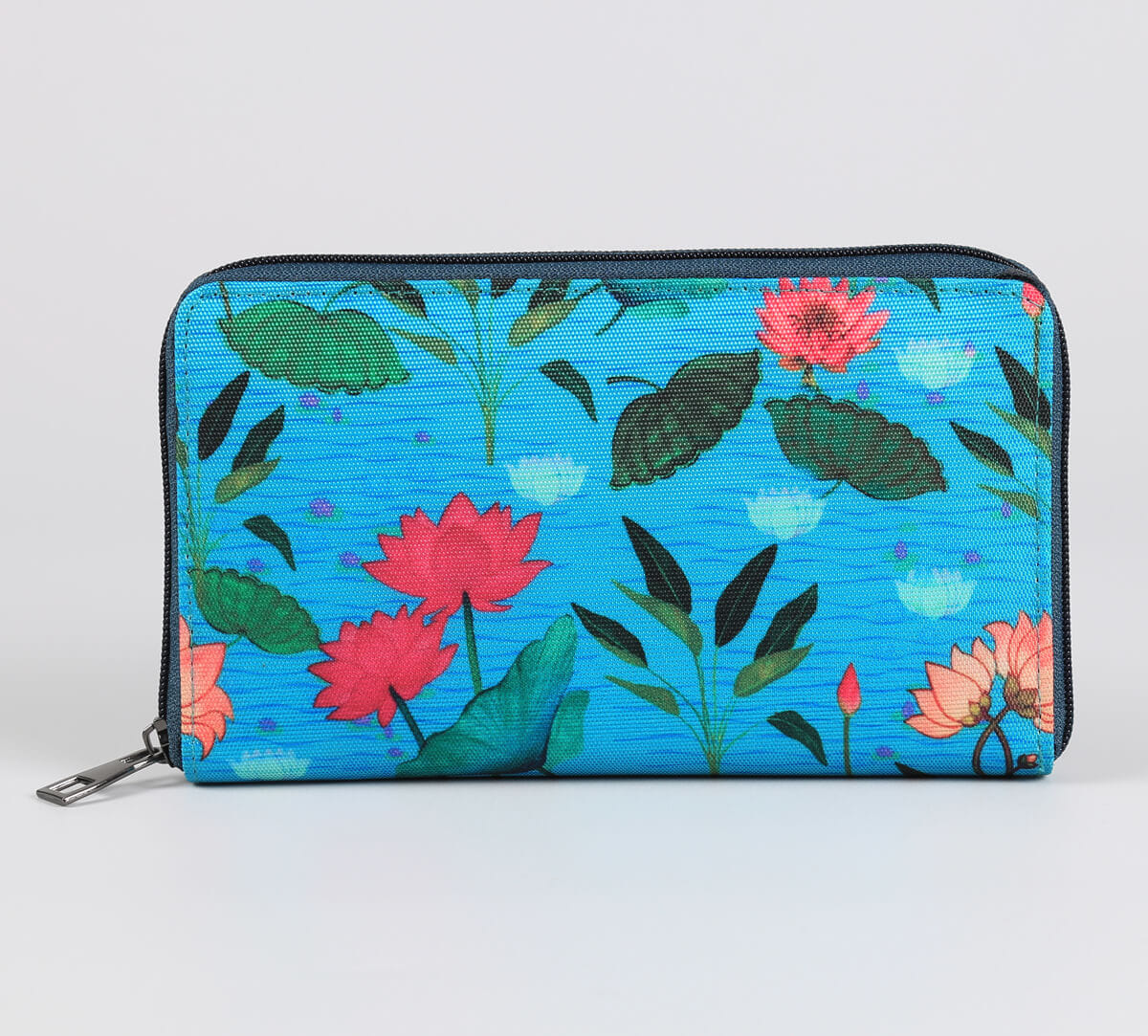 India Circus by Krsnaa Mehta Blossomy Mosaic Zipper Wallet