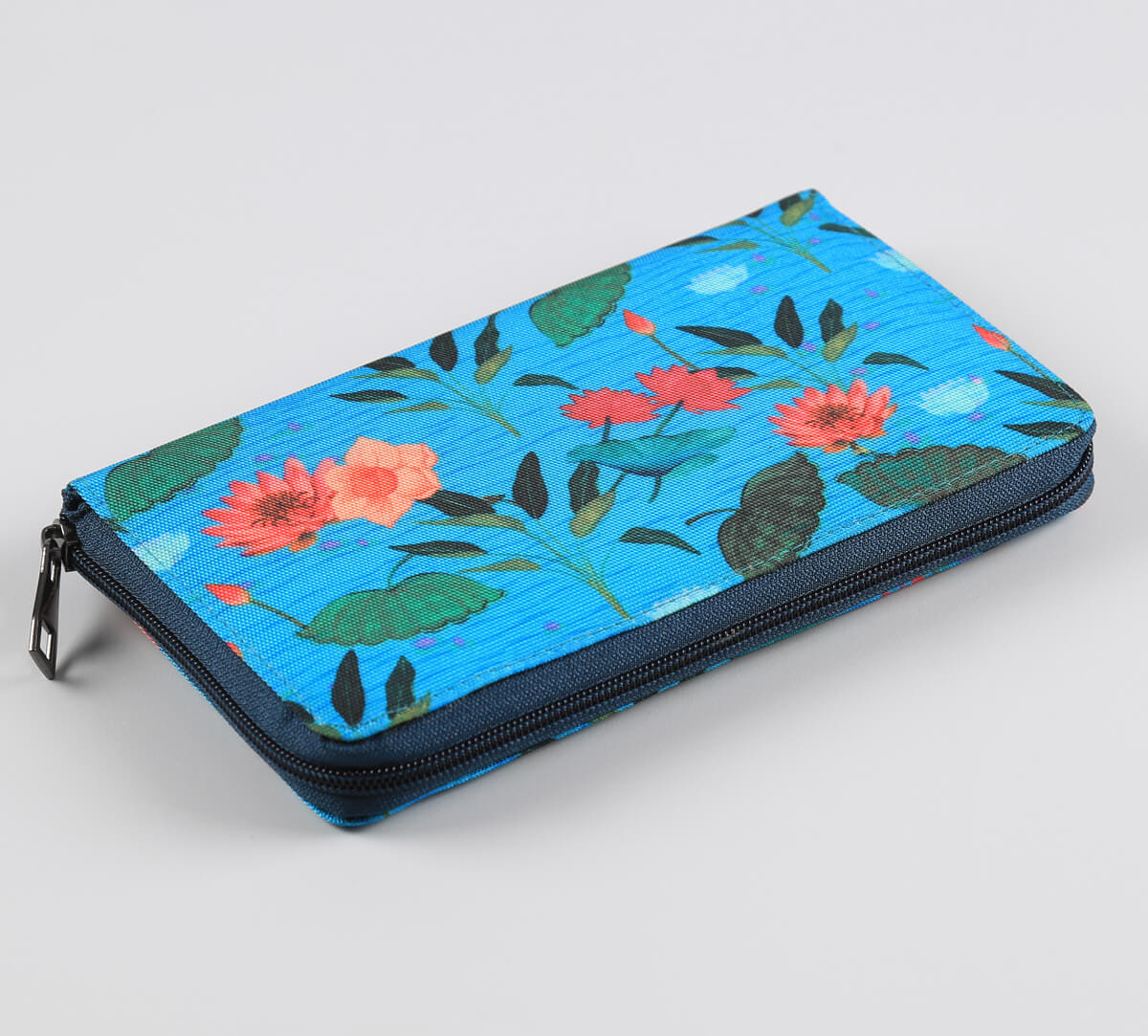 India Circus by Krsnaa Mehta Blossomy Mosaic Zipper Wallet