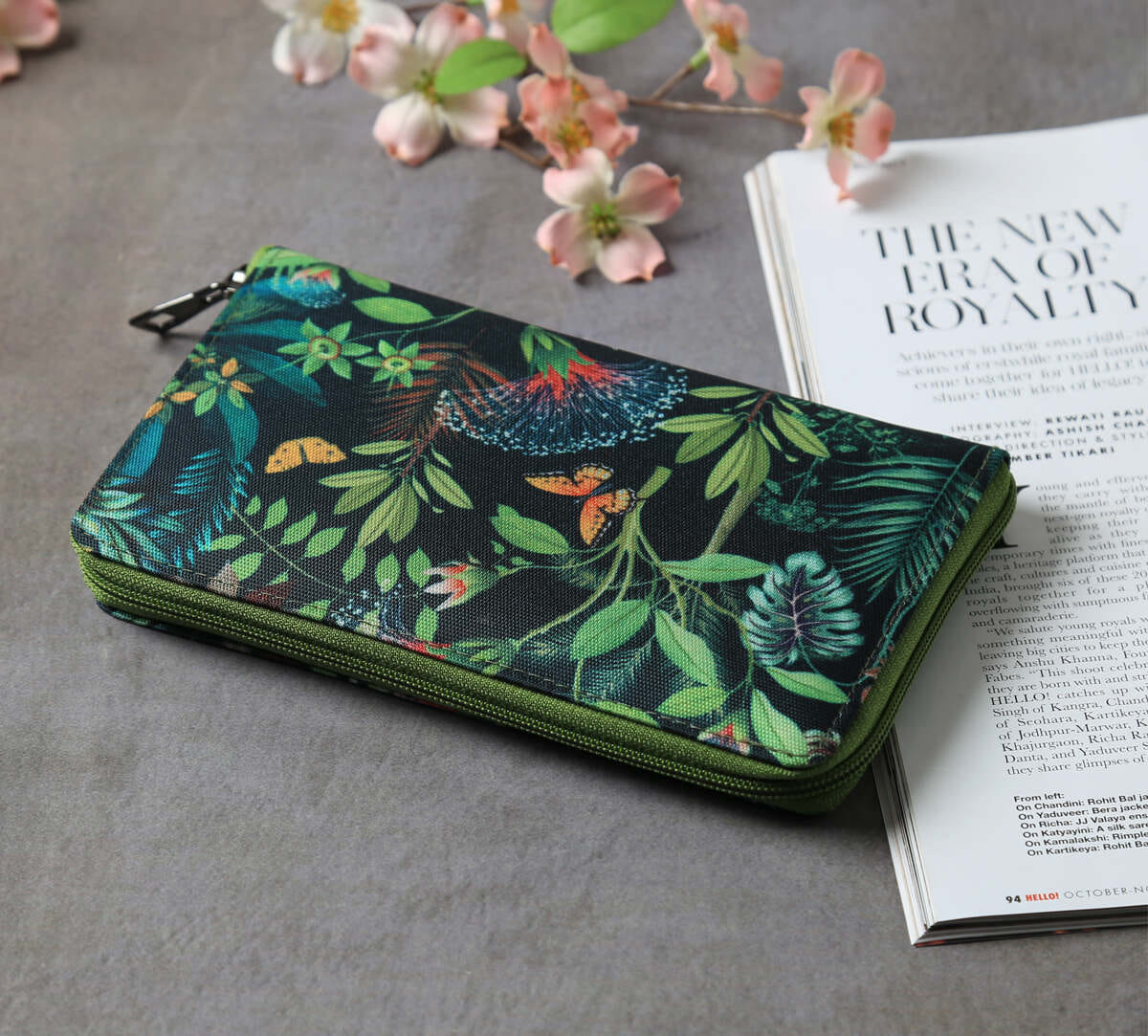 India Circus by Krsnaa Mehta Magical Moore Zipper Wallet