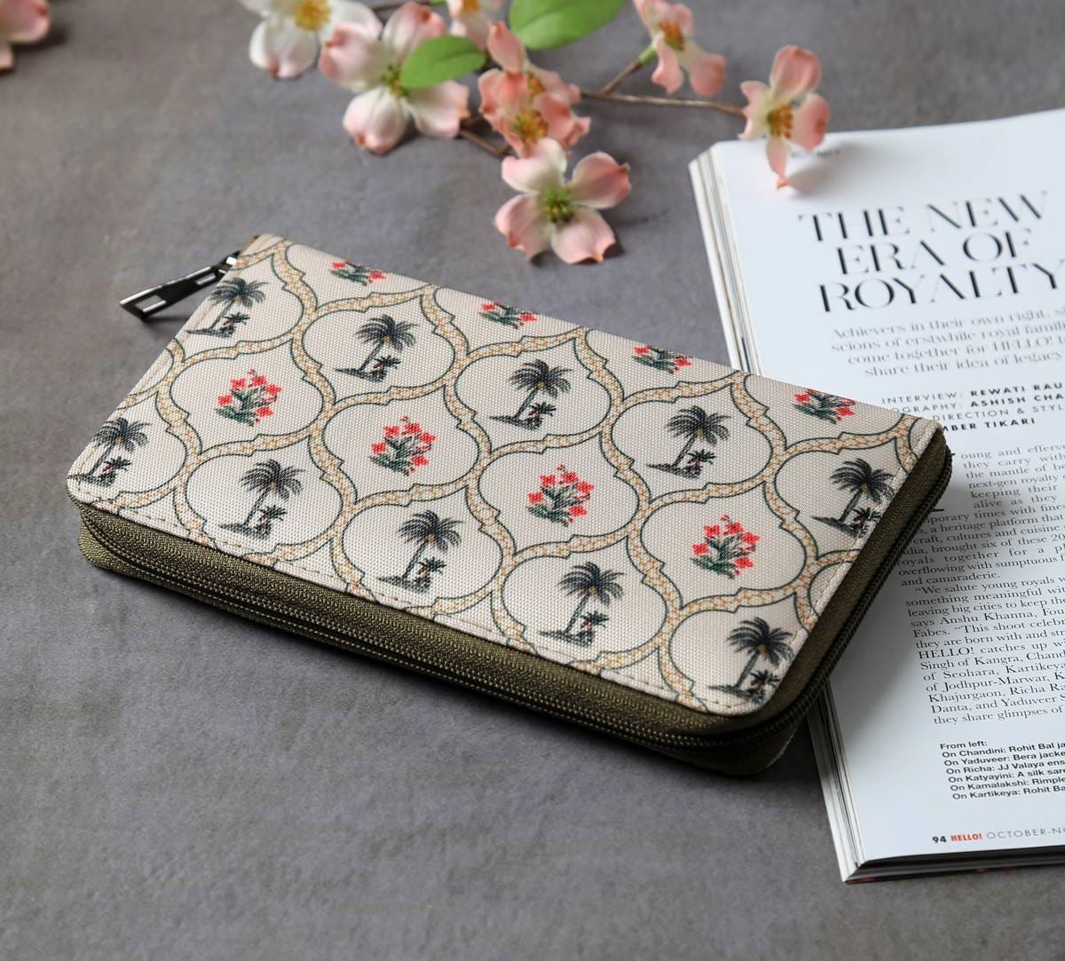 India Circus by Krsnaa Mehta Tropic Tryst Zipper Wallet