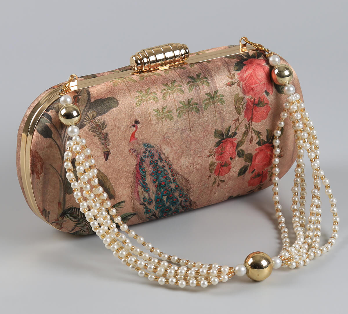 India Circus by Krsnaa Mehta Imperial Realm Embroided Clutch