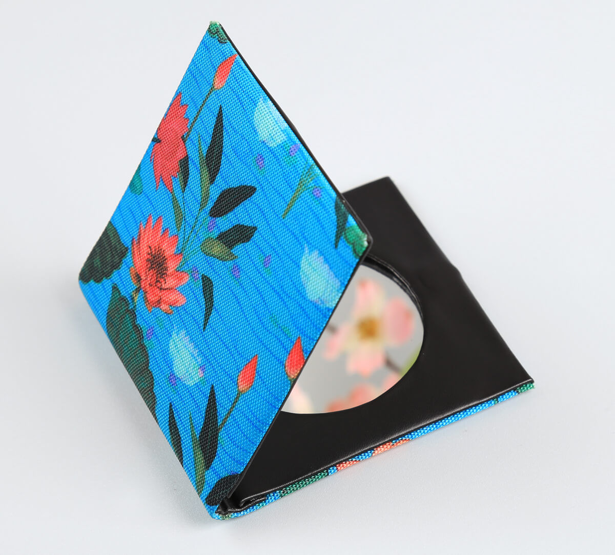 India Circus by Krsnaa Mehta Blossomy Mosaic Pocket Mirror