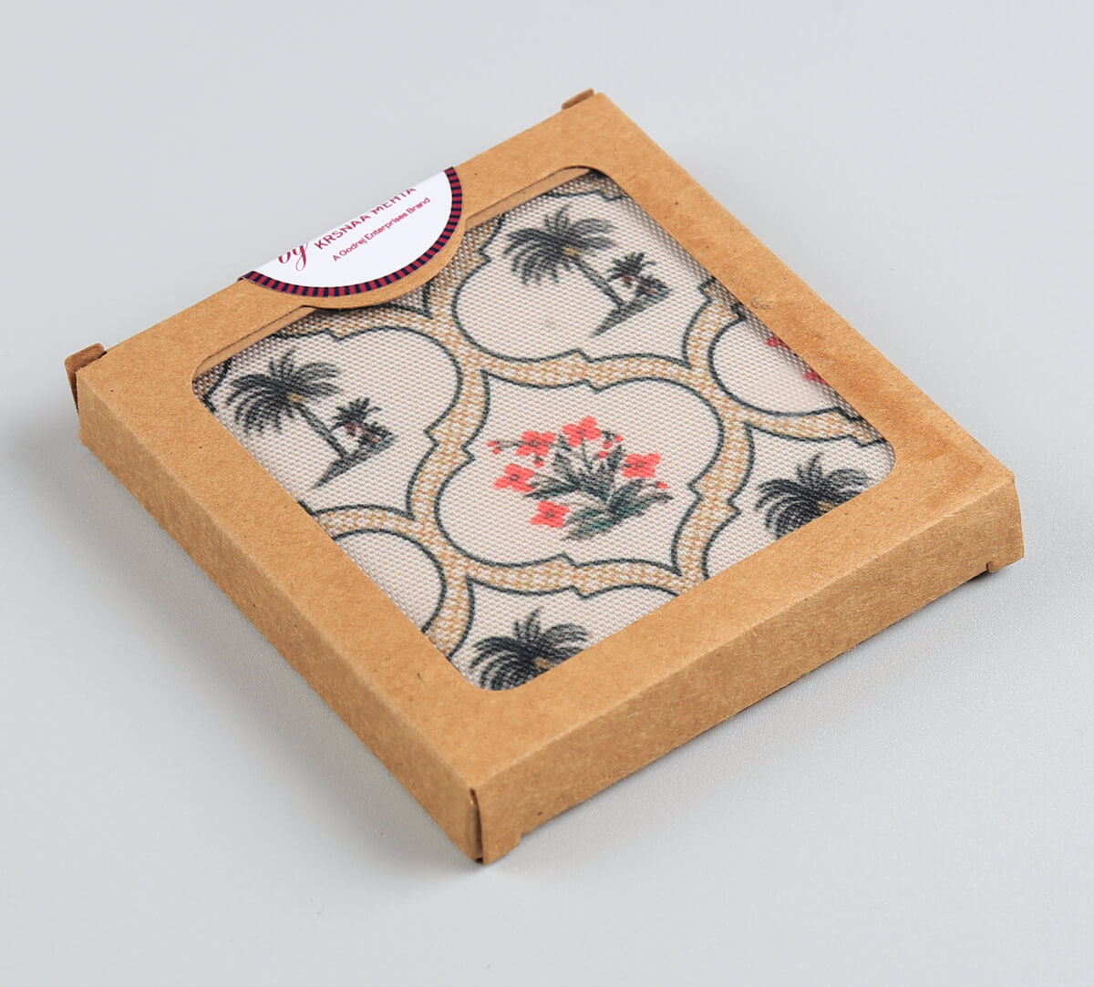 India Circus by Krsnaa Mehta Tropic Tryst Pocket Mirror