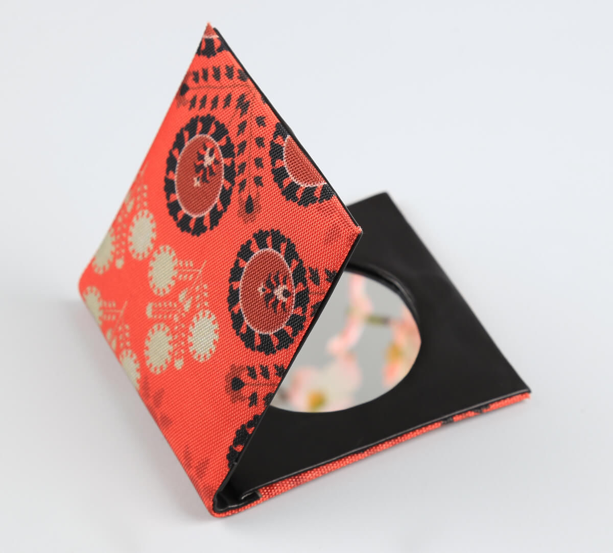 India Circus by Krsnaa Mehta Raceme Rosettes Pocket Mirror