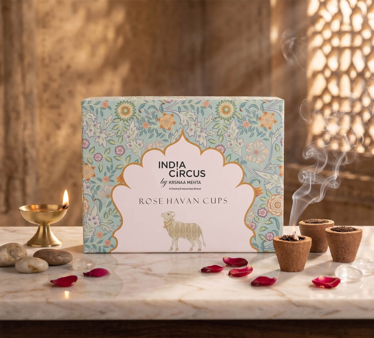 India Circus by Krsnaa Mehta Rosea Sambrani Havan Cups