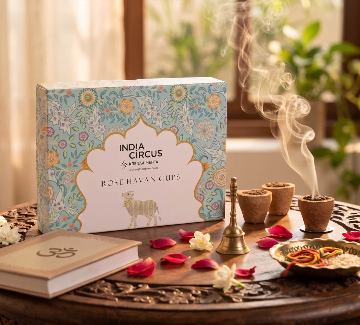 India Circus by Krsnaa Mehta Rosea Sambrani Havan Cups