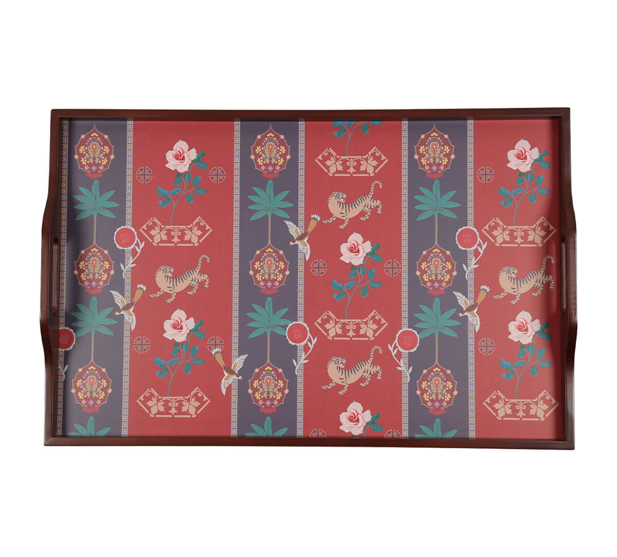 India Circus by Krsnaa Mehta Playful Paradise Tray Table