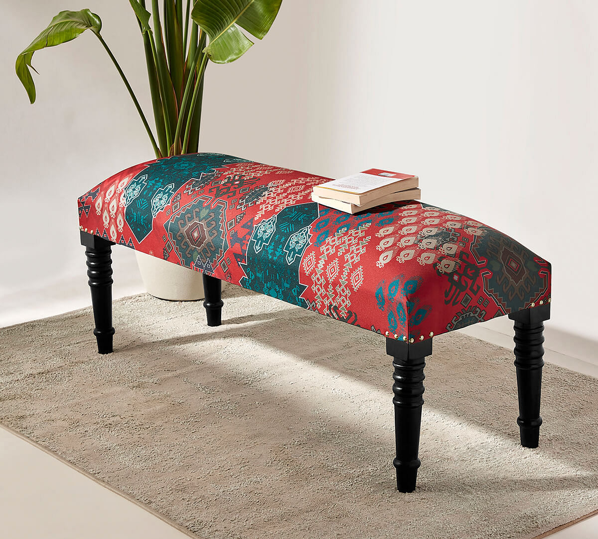 India Circus by Krsnaa Mehta Heritage Haven Wooden Bench