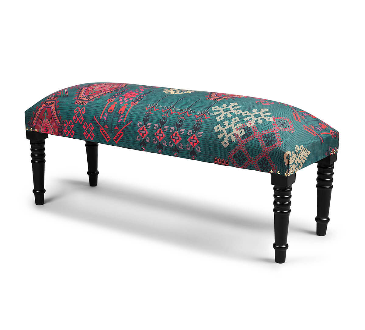 India Circus by Krsnaa Mehta Enchanting Mirage Wooden Bench