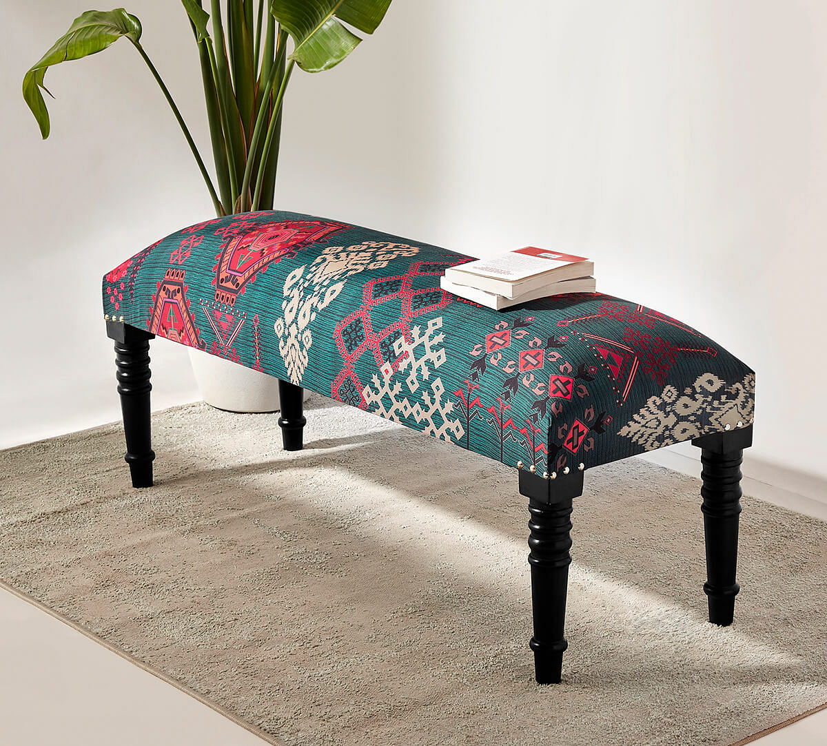 India Circus by Krsnaa Mehta Enchanting Mirage Wooden Bench
