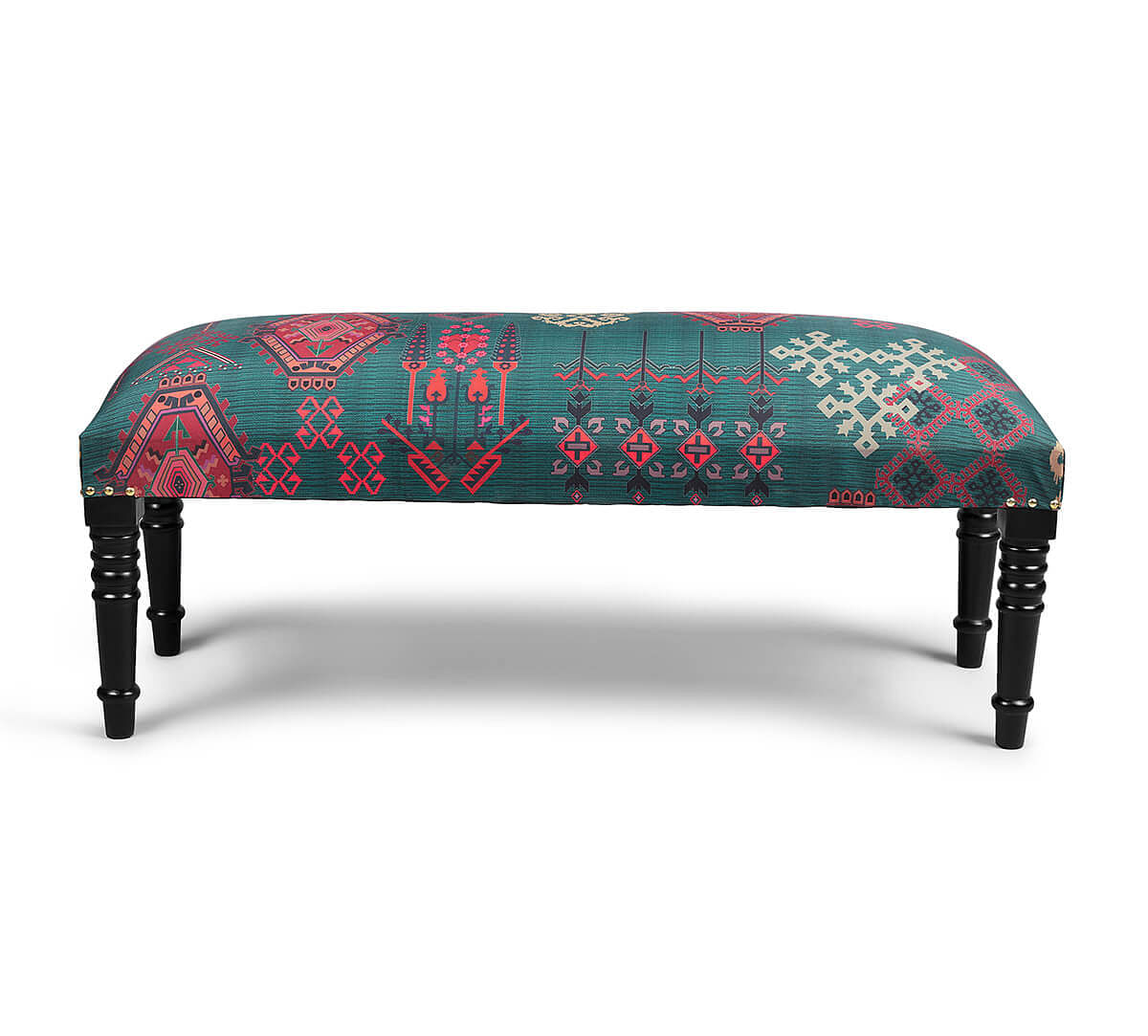 India Circus by Krsnaa Mehta Enchanting Mirage Wooden Bench