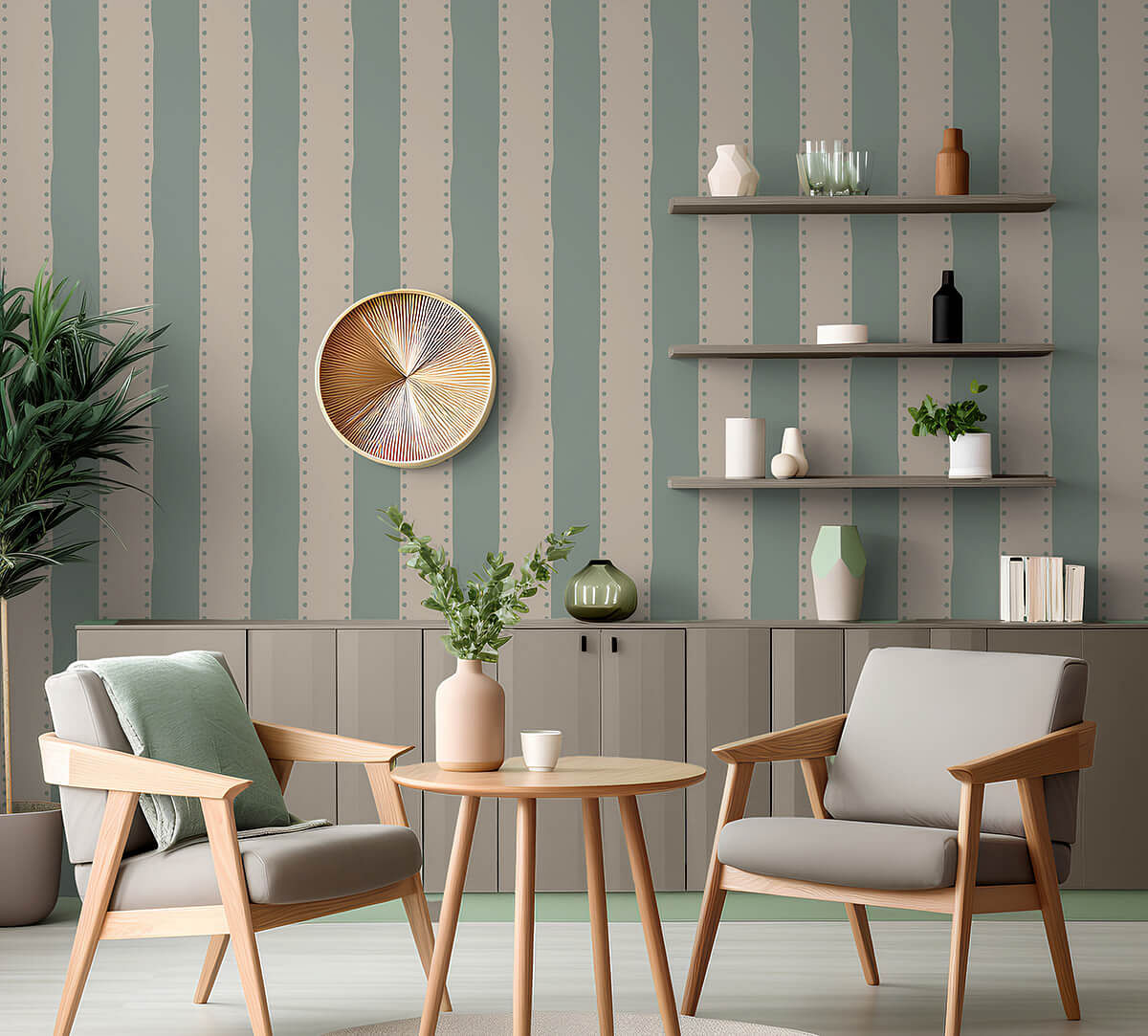 India Circus by Krsnaa Mehta Sage Weaves on Wallpaper