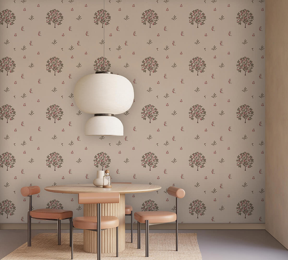 India Circus by Krsnaa Mehta Sandy Pome and Prinia Wallpaper