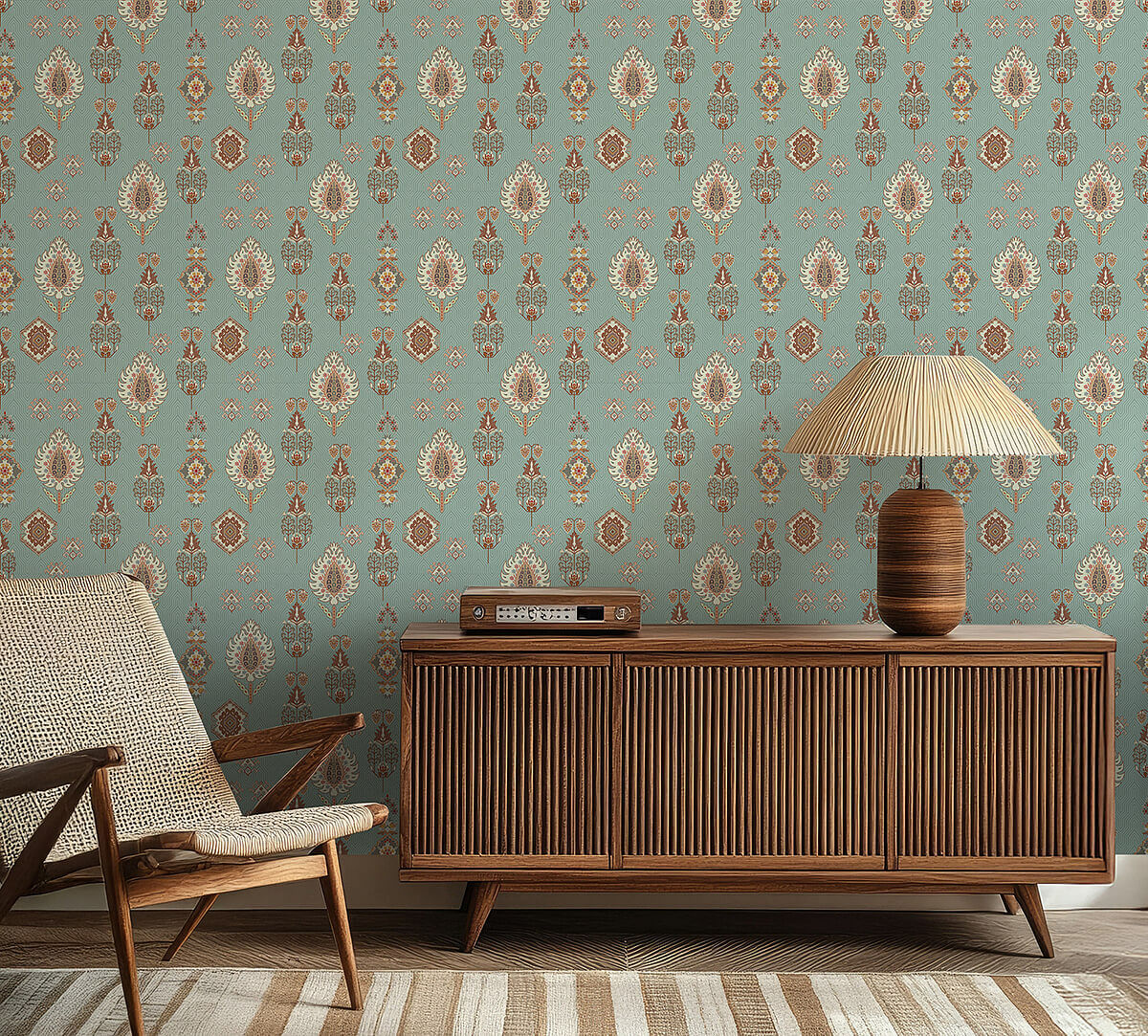 India Circus by Krsnaa Mehta Mystifying Dazzle Shore Wallpaper