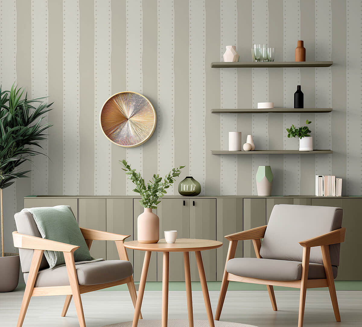 India Circus by Krsnaa Mehta Beige Weaves on Wallpaper