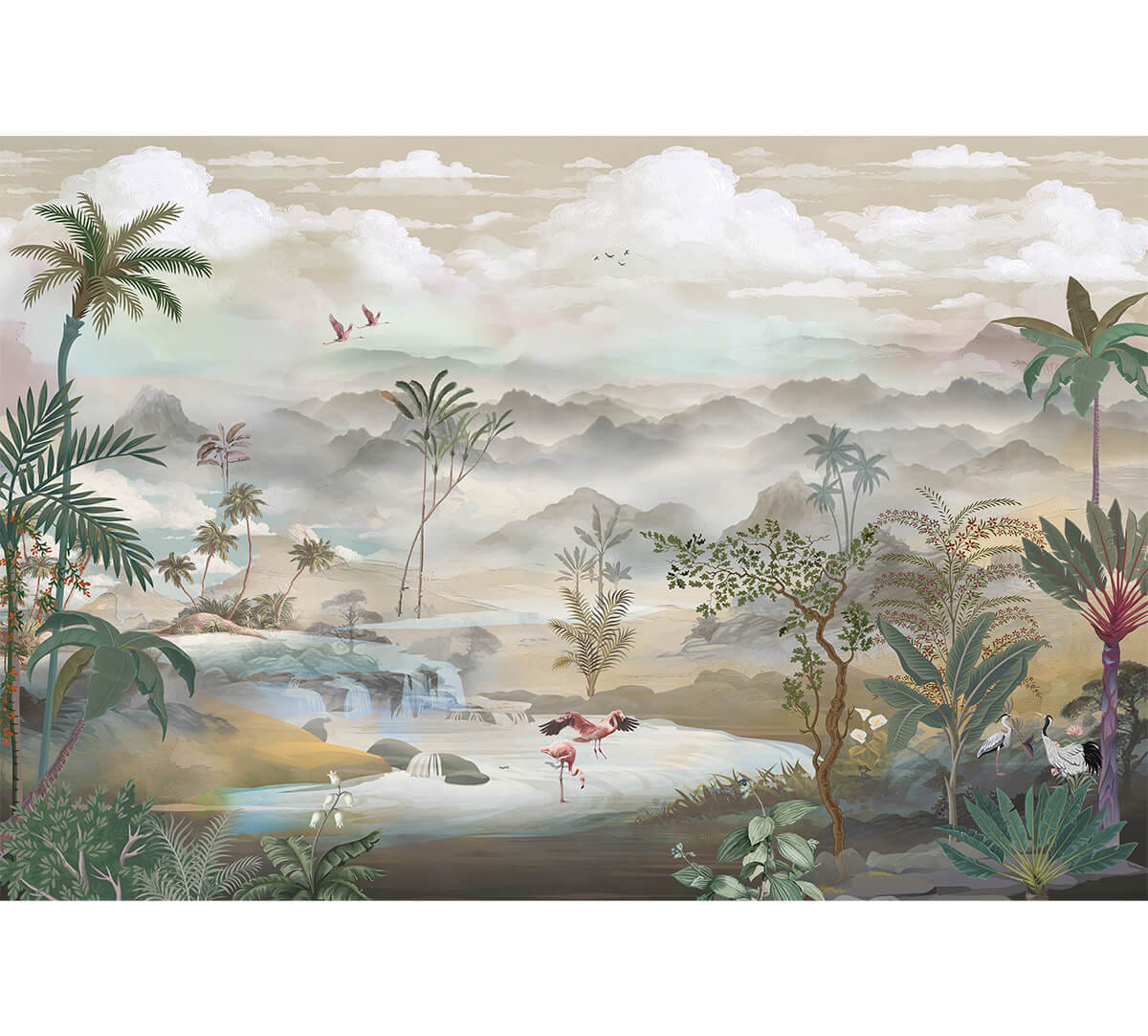 India Circus by Krsnaa Mehta Mystical Mornings Wallpaper