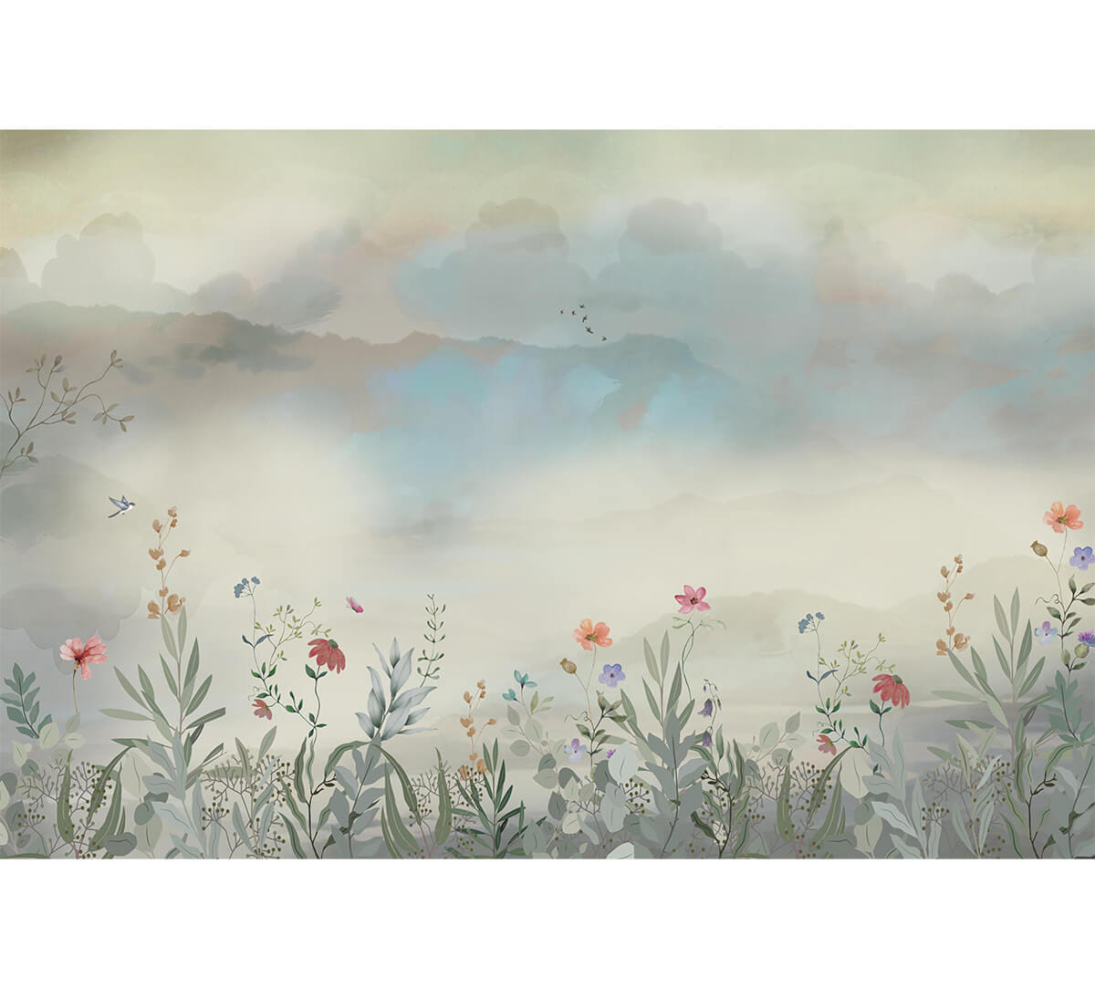 India Circus by Krsnaa Mehta Valley of Flowers Wallpaper