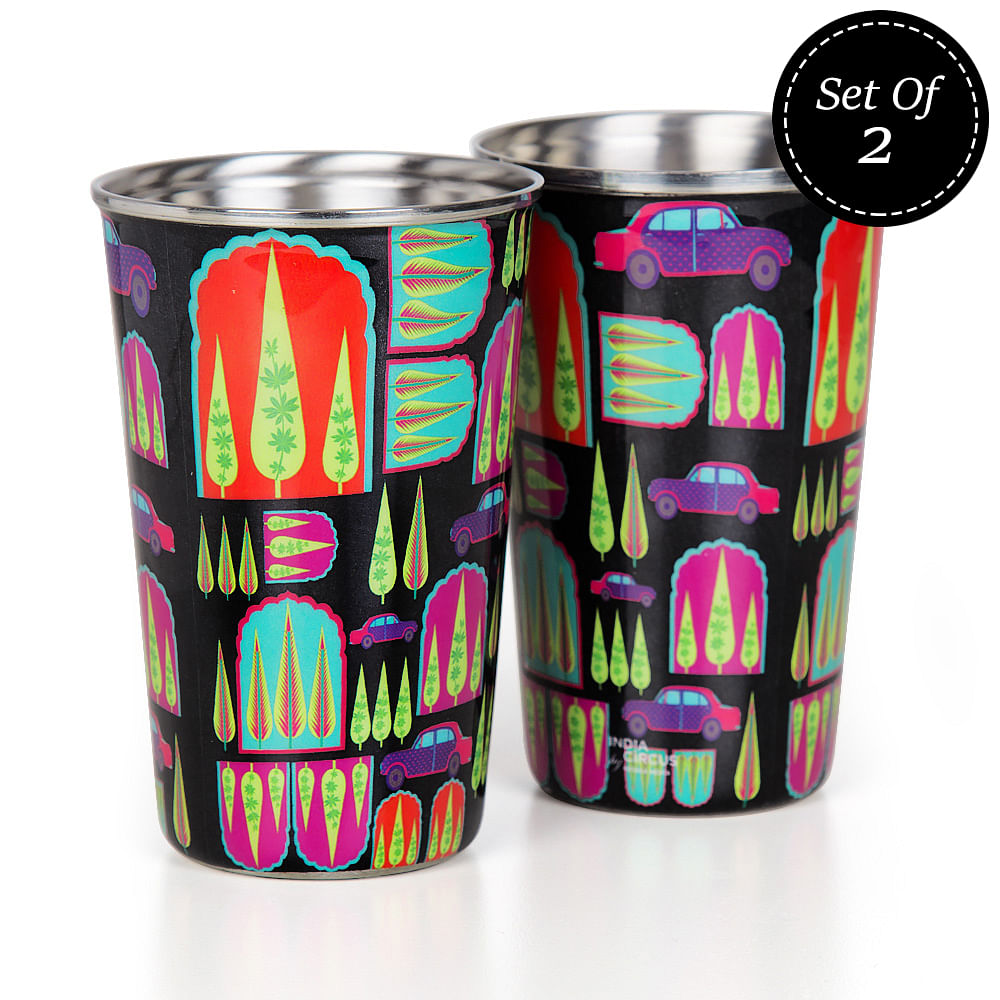 Call of the Conifers Steel Tumbler (Set of 2)