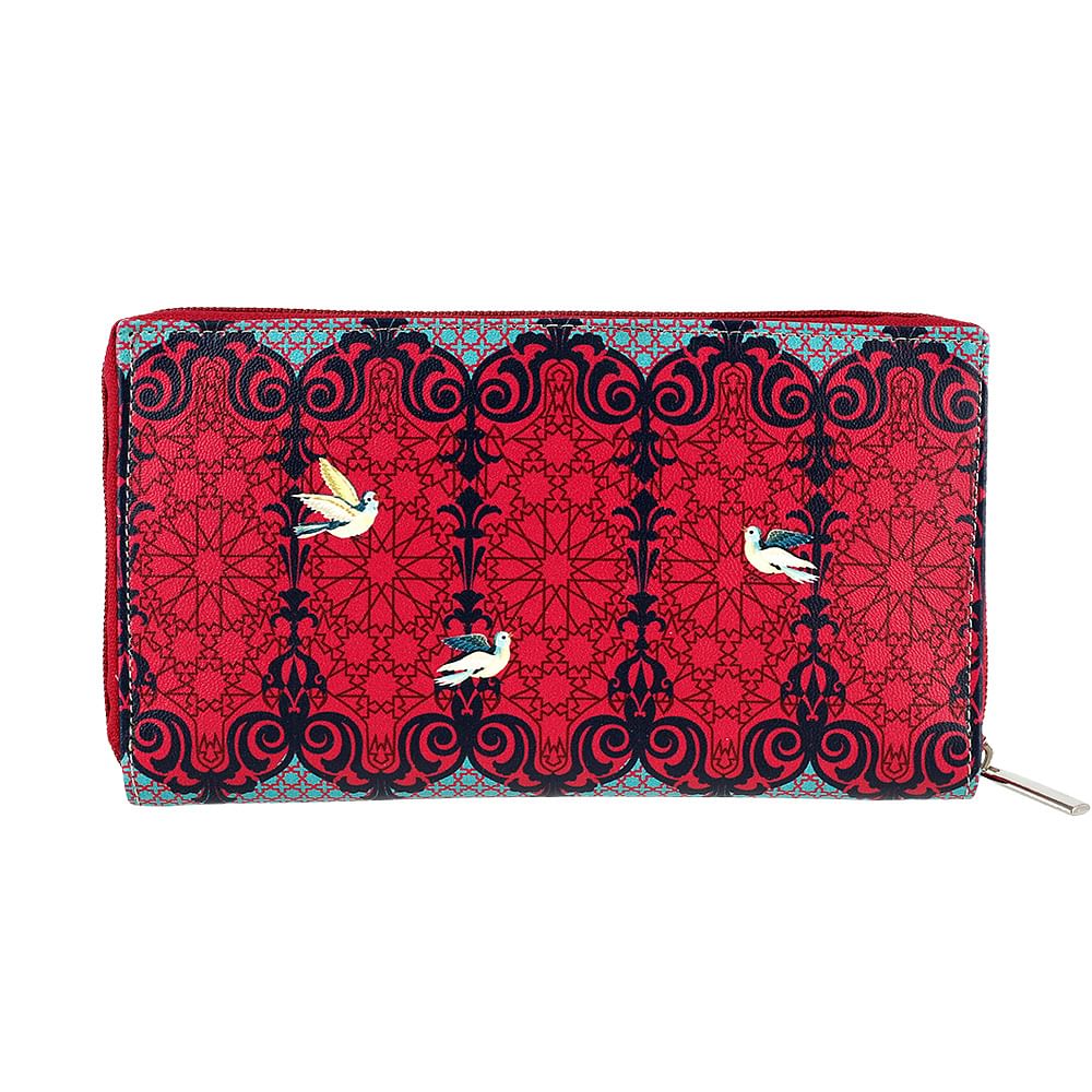 Flight of Birds Zipper Wallet