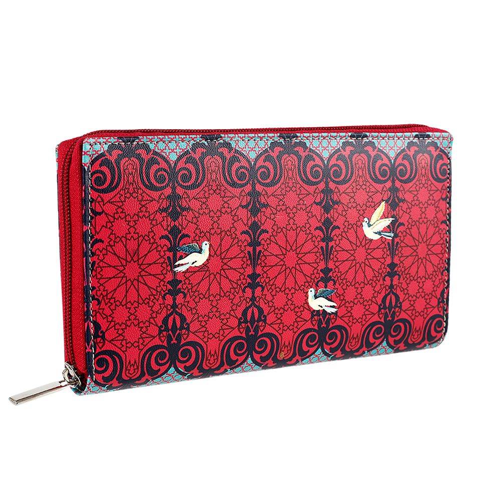 Flight of Birds Zipper Wallet