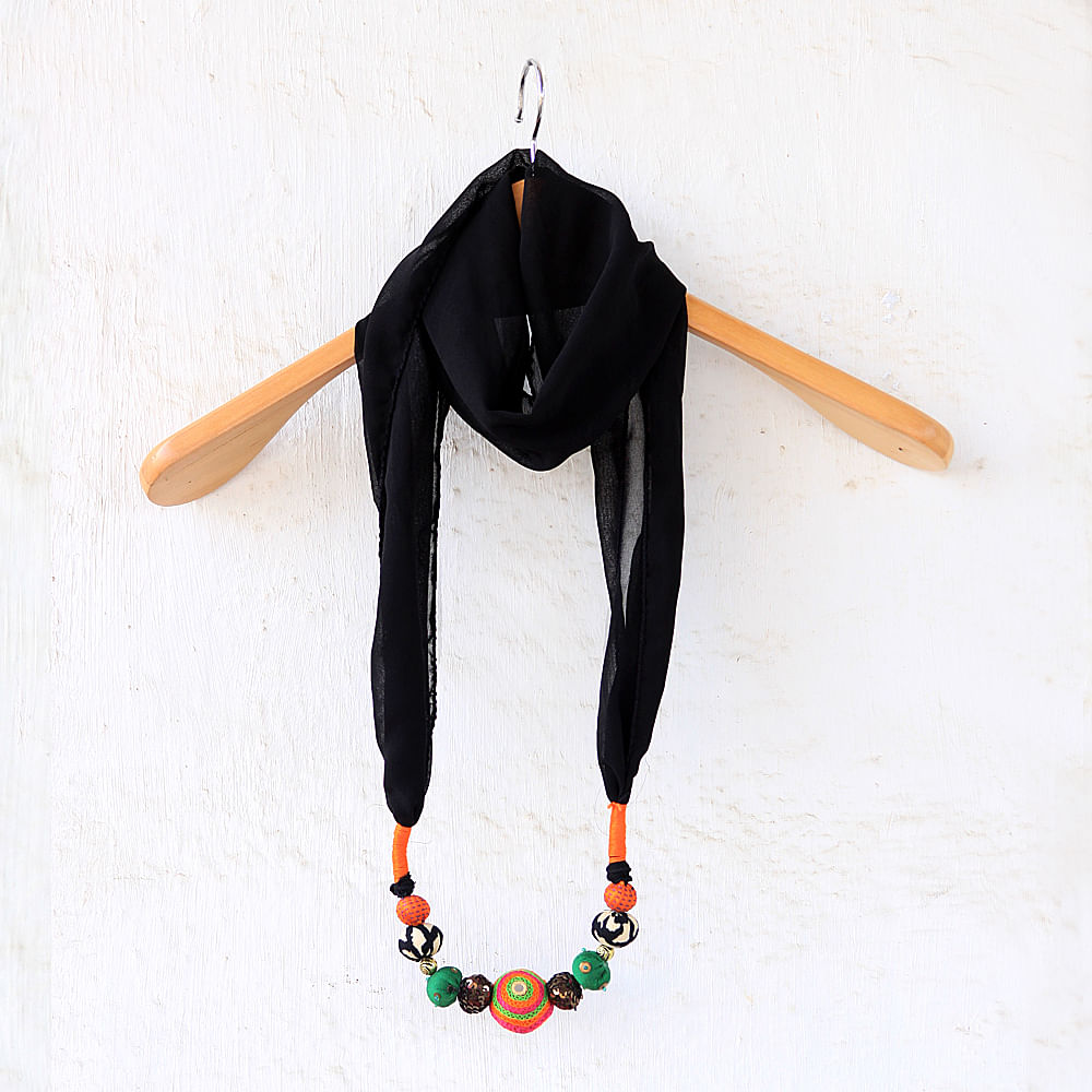 Tamara Midnight Beads Stole