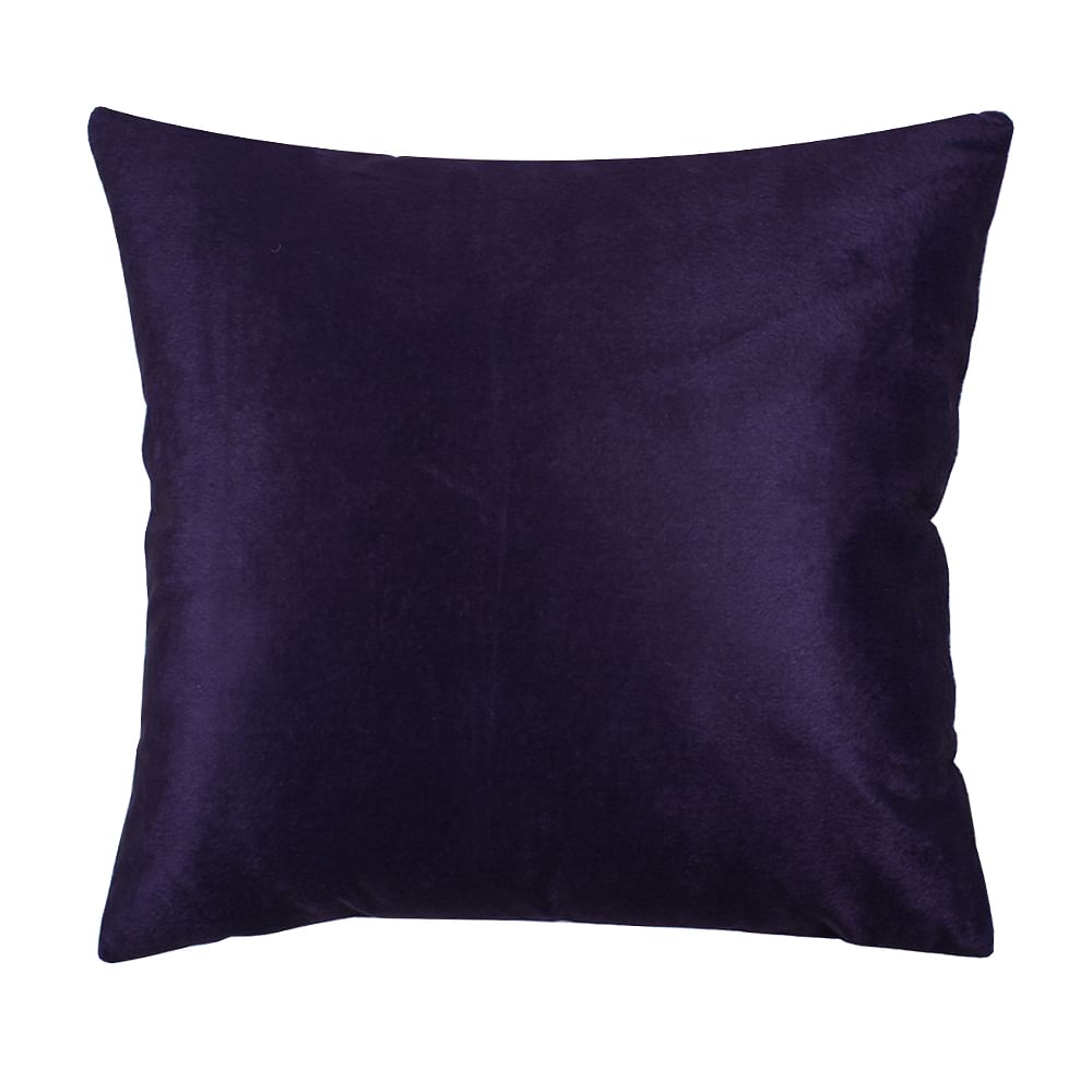 Chirping Wonders Poly Velvet Cushion Cover