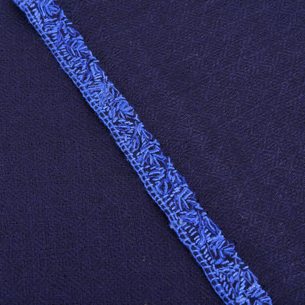 Cobalt Saphhire Cashmere Shawl