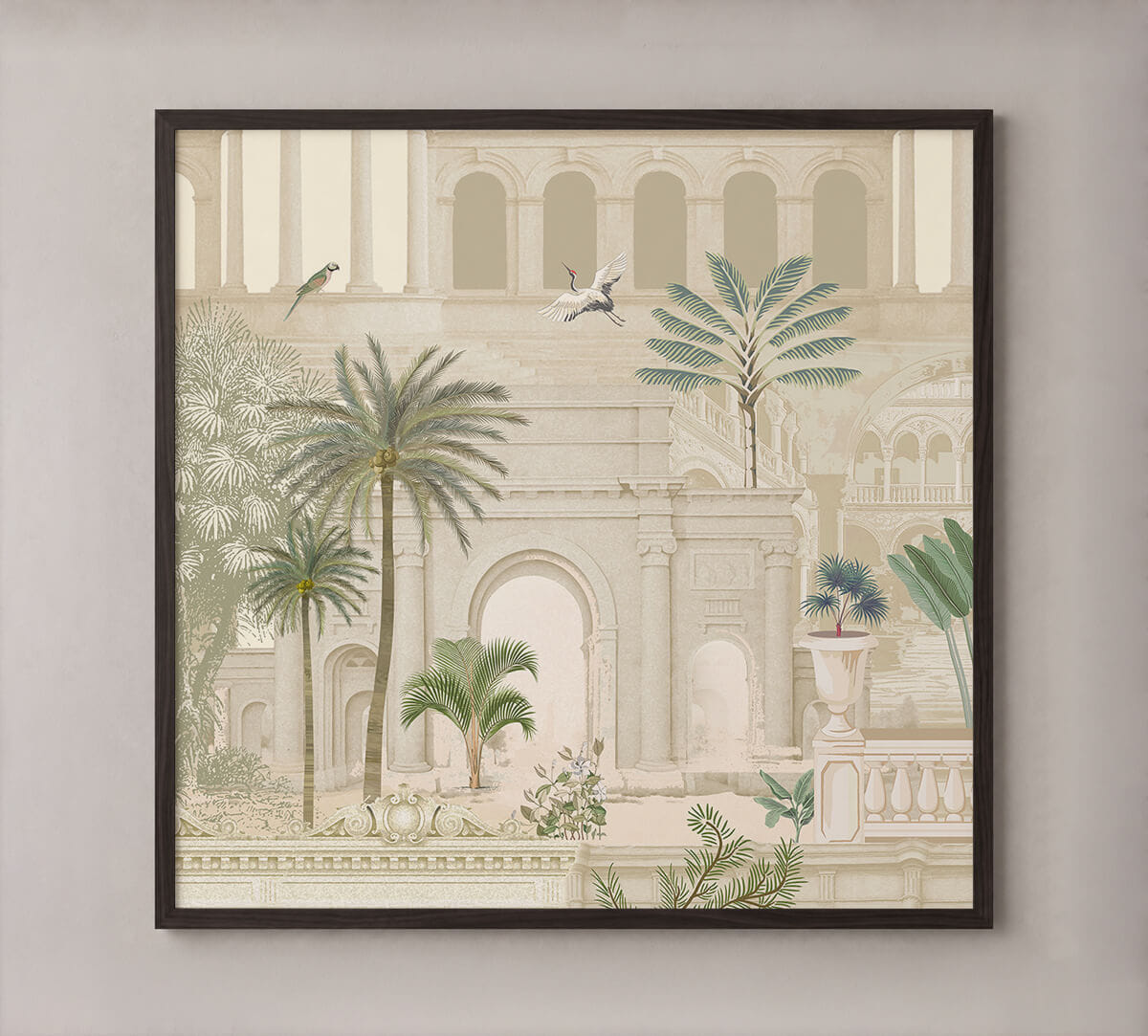 India Circus by Krsnaa Mehta Utopian Odyssey Frame Wall Art