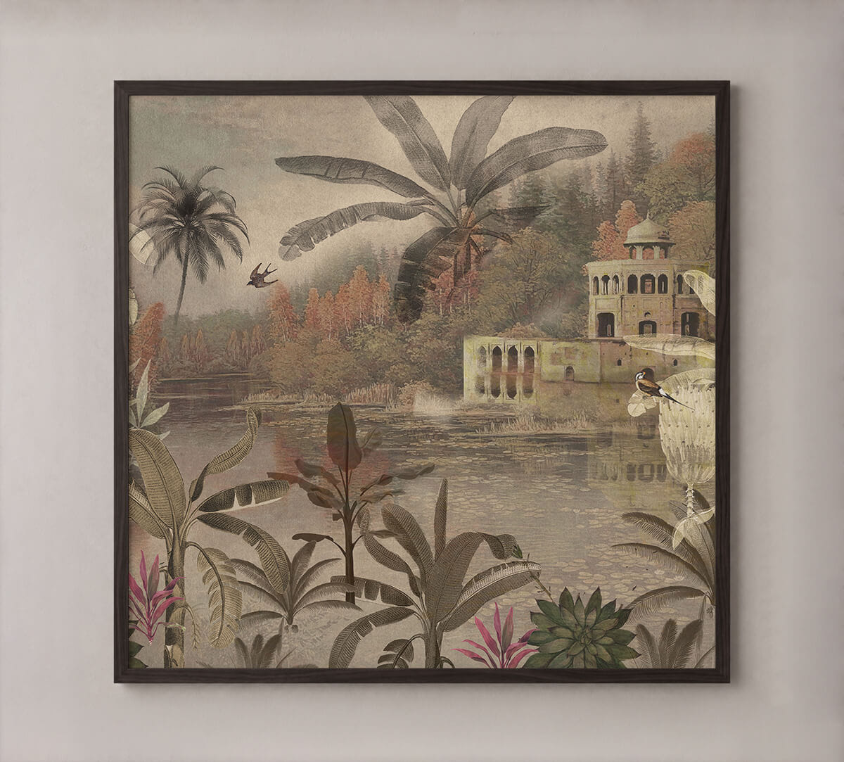 India Circus by Krsnaa Mehta Riverside Palace Frame Wall Art