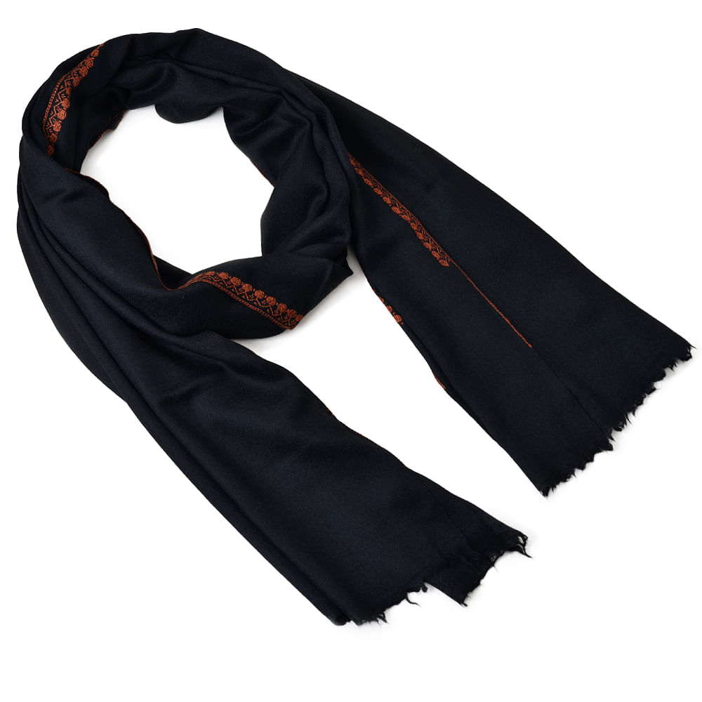 Royal  Midnight Cashmere Shawl