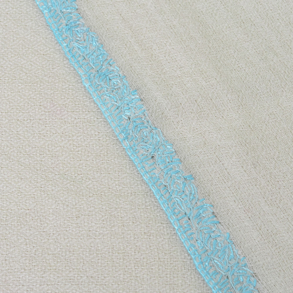 Silver Moonshine Cashmere Shawl