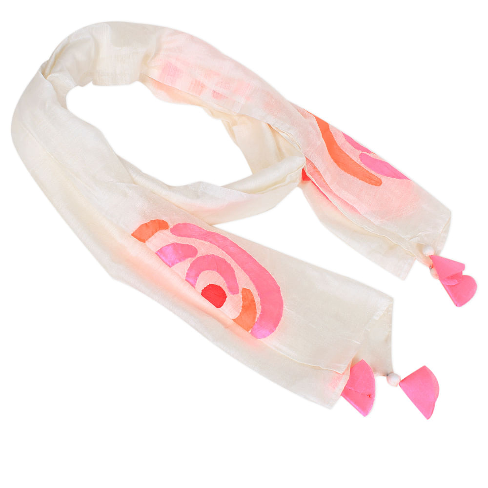 Tamara Pretty Pink Flowers Stole