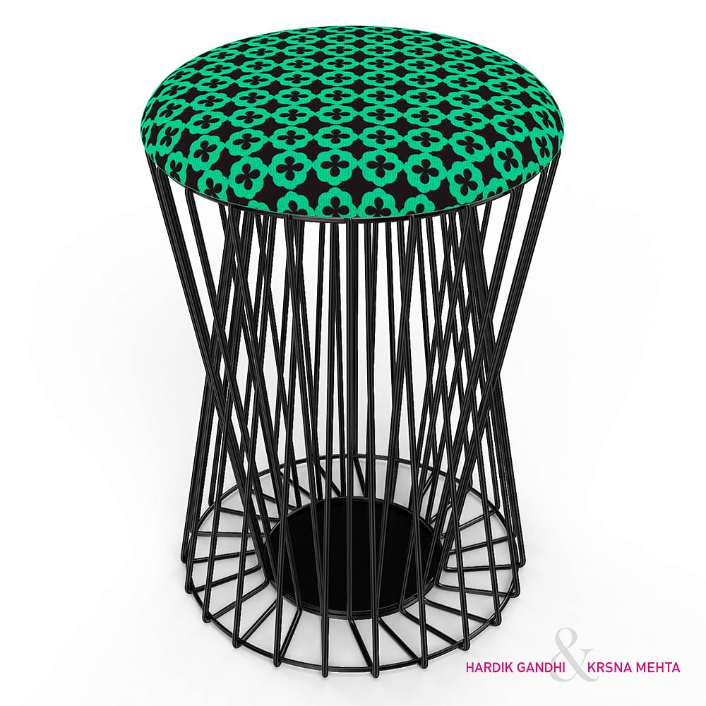 Trellis Wiro Stool