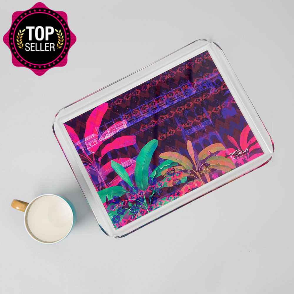 Neon Paradise Acrylic Tray