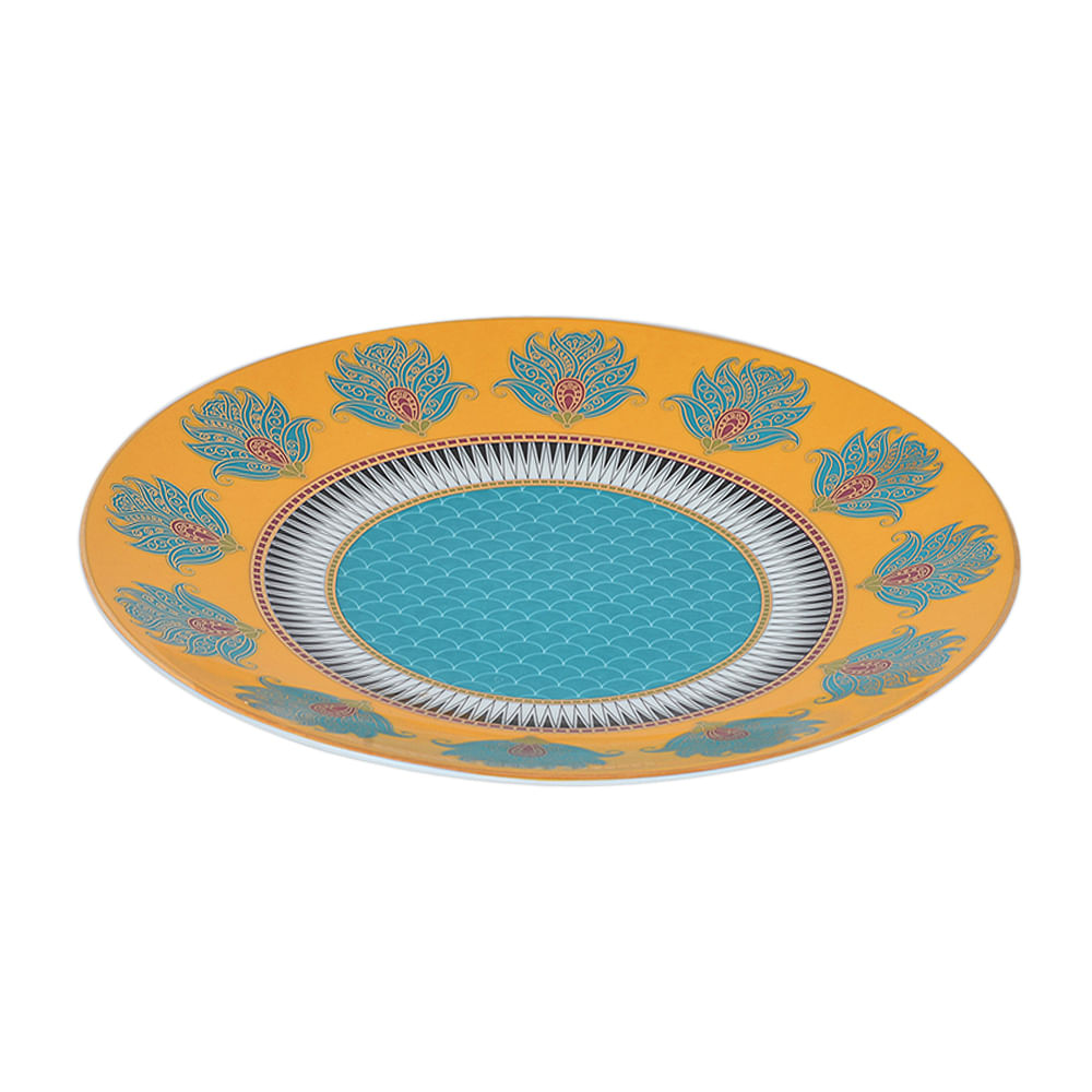 Aquarium Of Flowers Charger Platter