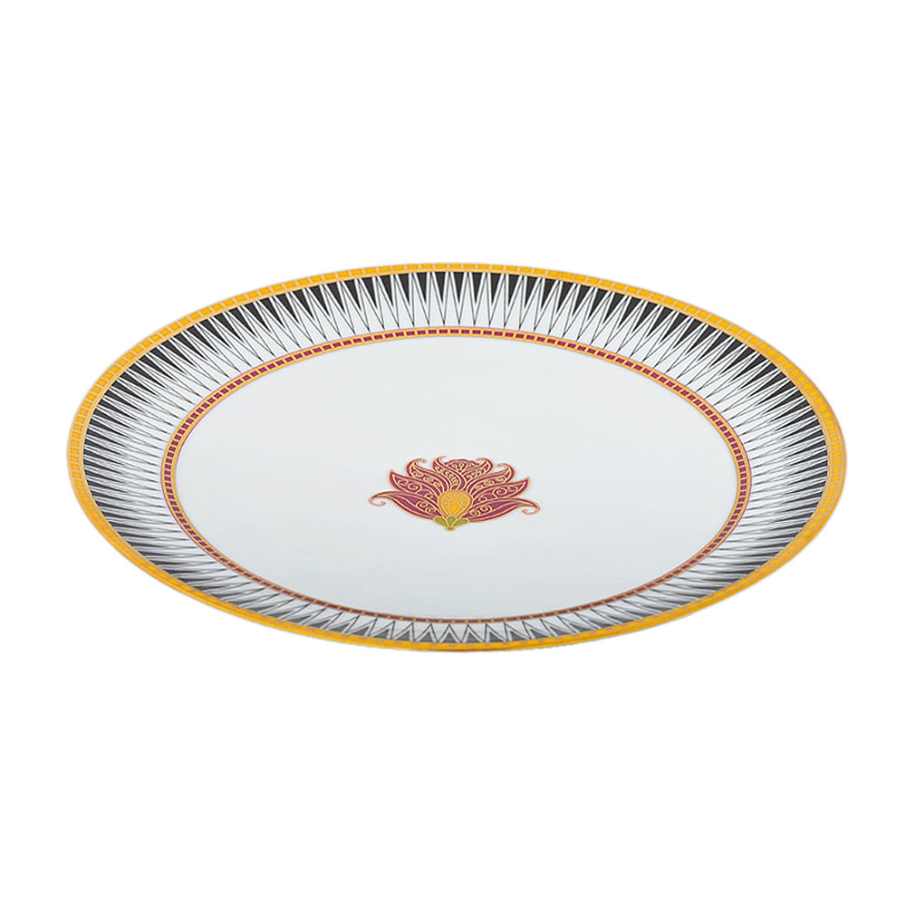 Aquarium Of Flowers Dinner Plate