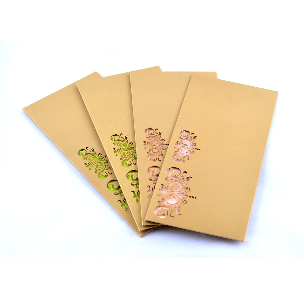 Carved Designed Wonder Envelope (Set of 4)