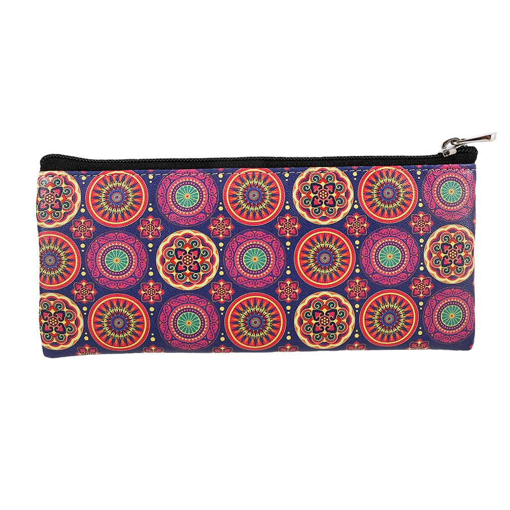 Circular Chaos Small Utility Pouch