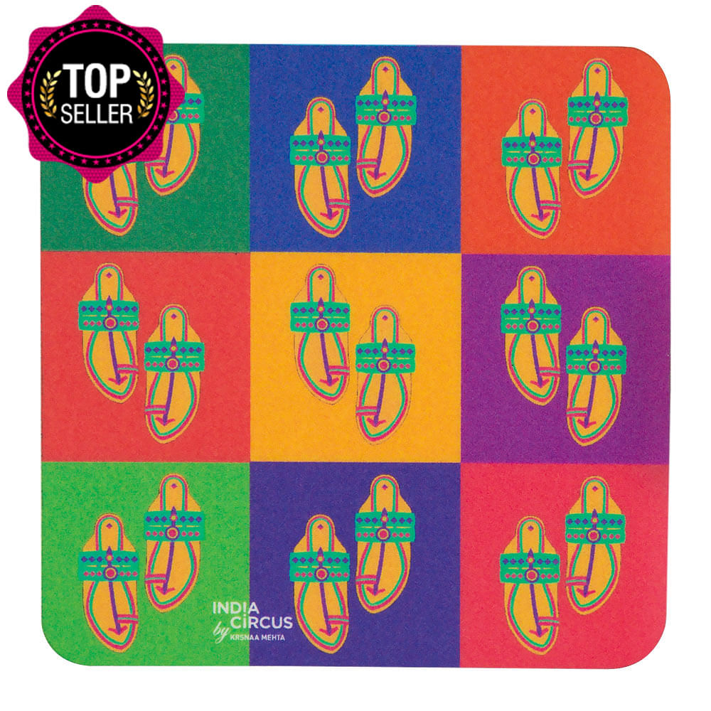 Toe tal Funk PVC Coaster - (Set of 6)