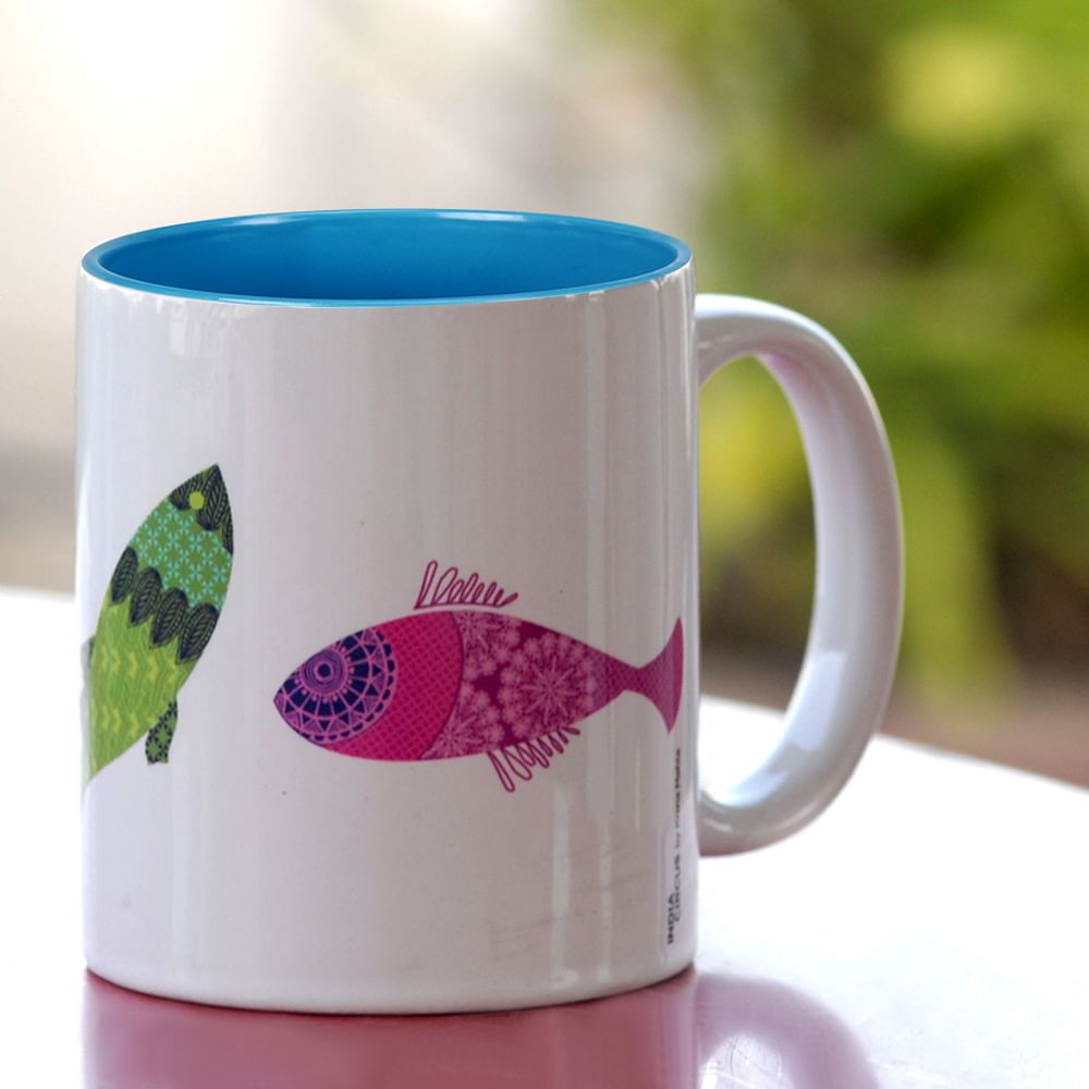 Colourful Fish Mug