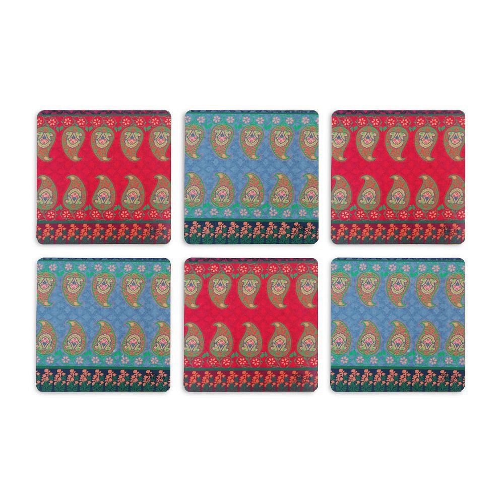 Tamara Swaying Rubber Coasters - (Set of 6)
