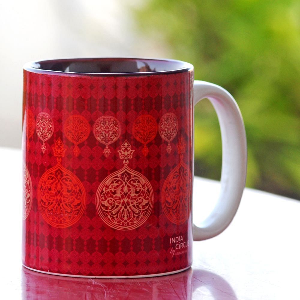 Carved Circles Mug